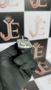 Pendentif Moissanite style Hip Hop serti de pierres en argent sterling 925, pendentif unisexe, tendance et à la mode. - Product Image 3