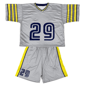 Uniforme de lacrosse en maille personnalisé, ensemble de maillot rouge sublimé, short athlétique classique, kit complet, numéro personnalisé 23 - Product Image 3