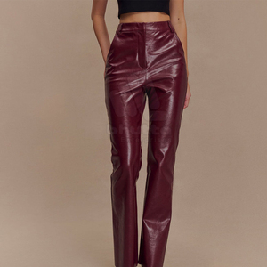 2026 High Quality Women's Casual Winter Polyester/Cotton Full Length High Waist <b>Pants</b> Breathable Eco-Friendly Customized - Product Image 4