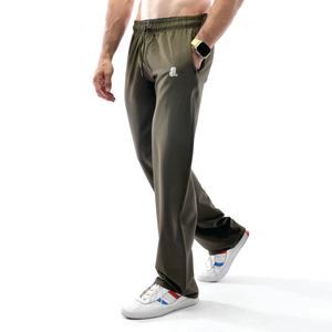 Pantalones Deportivos Estilo Safari para Hombre, de Lona Ecológica, Ligeros, de Secado Rápido, Transpirables, Antiarrugas, Resistentes al Viento, Teñido Liso - Product Image 5