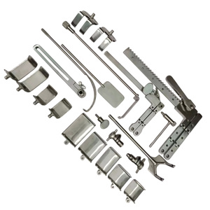 Altomme Instruments ชุดอุปกรณ์รีแทรคเตอร์วาล์วหัวใจแบบสมบูรณ์ชุดเครื่องมือผ่าตัดแบบนำกลับมาใช้ใหม่ได้ทำจากสแตนเลส22ชิ้น - Product Image 5