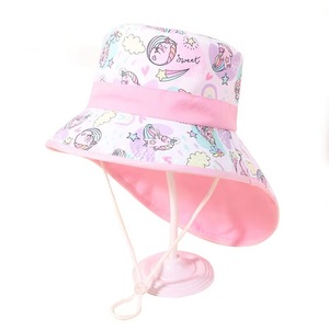 Chapeau Bob en Toile Respirant Unisexe pour Adultes et Bébés, Protection Solaire d'Été en Coton, Prêt à Expédier, Vente en Gros - Product Image 3