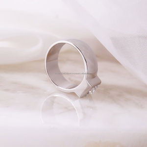 Igi/gia แล็บตัดเพชรวินเทจ14K สีเหลืองแหวนแต่งงาน/งานหมั้นใส่ได้ทั้งชายและหญิงสีขาวทองคุณภาพดีสำหรับงานปาร์ตี้ครบรอบ-คุ้มค่า - Product Image 2