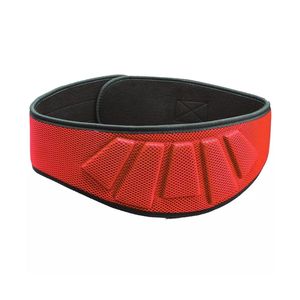 Cinturón de Levantamiento de Pesas de Neopreno Acolchado Rojo, Soporte Lumbar Contorneado para Gimnasio, Protección Lumbar, Costuras Reforzadas de Alta Resistencia, 5-10 mm - Product Image 3
