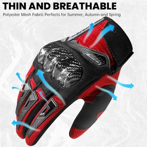 Guantes de Motocicleta Duraderos para Carretera, Ciudad y Uso Todoterreno - Product Image 2