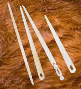 Aiguille à Nalbinding en Os Artisanale Naturelle, Aiguille à Tricoter Faite à la Main, Type Nock Bridge, Durable, Fournisseur de Matériel Artisanal Traditionnel Inde - Product Image 5