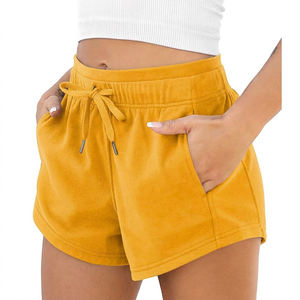 Pantalones Cortos Deportivos para Mujer, Ligeros, Transpirables, de Secado Rápido, Cintura Elástica, Ajuste Cómodo, para Gimnasio y Fitness - Product Image 1