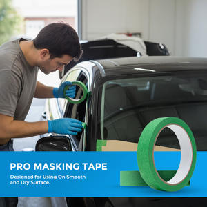 Ruban de marquage Clayton Car Care 2CM vert (CL-MT-GRN) résistant aux intempéries pour des performances durables, idéal pour le detailing automobile - Product Image 6