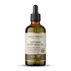Aceite de Semillas de Cáñamo Natural en Línea, Aceite de Cáñamo Prensado en Frío de Grado Alimenticio Premium, Rico en Ácidos Grasos Esenciales, Suministro al por Mayor, Exportación - Product Image 2