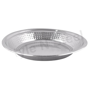 Dinnerware <b>Sets</b> Kitchenware <b>Serving</b> Tray Top Seller Stainless Steel Round Deep Dinner Plate Charger Plates - Product Image 1