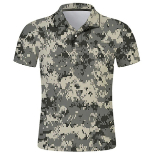 Nouveaux Polos Camouflage Graphiques d'Été pour Hommes – Vêtements Décontractés à Boutons Style Streetwear avec Col Revers - Product Image 2