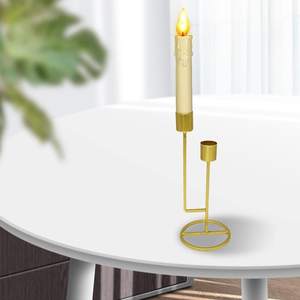 Nuevo Candelabro Nórdico Losa de Metal Dorado, Elegante Decoración para el Hogar y Fiestas, Disponible en Exportación Global al por Mayor - Product Image 2
