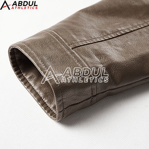 Modern Men Leather Winter <b>Jacket</b> Slim Fit Genuine Leather Style Comfortable And Stylish For Everyday Wear And <b>Travel</b> - Product Image 6
