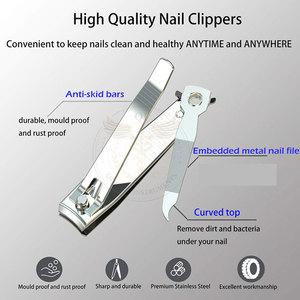 Offre Spéciale : Kit de Coupe-Ongles en Acier Inoxydable pour Soins des Ongles, Accessoires de Toilettage à Grande Ouverture pour Doigts et Orteils, Outil Personnel Quotidien - Product Image 4