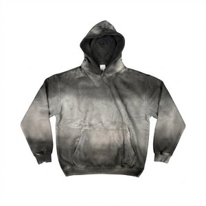 Nuevos Conjuntos de Chándales de Algodón con Teñido Degradado Personalizados, con Capucha, Mangas Largas, Color Degradado, Ropa Casual de Otoño con Bolsillos Laterales y Cintura Elástica - Product Image 3