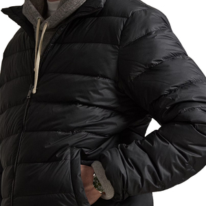Premium <b>Packable</b> 100% Down Ripstop <b>Jacket</b> Men Lightweight Puffer OEM Custom Luxury Travel Outdoor Winter Outerwear Fashion - Product Image 5
