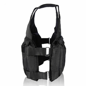 Gilet lesté en néoprène pour hommes et femmes, idéal pour la musculation, la course à pied et l'entraînement en salle de sport, réglable, robuste, 10 kg, 20 kg - Product Image 3