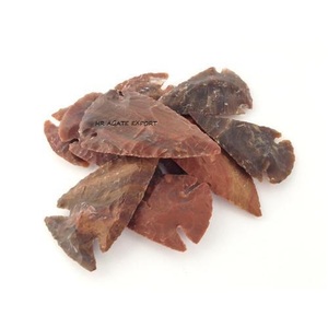 Cristales de punta de flecha de ágata de lujo indio hechos a mano más vendidos, piedras preciosas naturales, artesanías de piedra semipreciosa, estilo religioso barato - Product Image 2