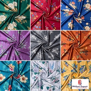 Premium Printed Japan Satin Fabric Custom Manufacturer OEM ODM Apparel Bridal Home Textile Wholesale Export Factory - Product Image 6