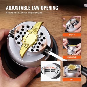 Set di 30 morsetti a sfera da 3 pollici per incisione, strumento di fissaggio con rotazione a 360 gradi, blocco per incisione, attrezzatura per gioielleria - Product Image 6