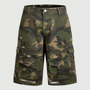 Shorts camouflage en gros, shorts streetwear, shorts mode, shorts urbains pour hommes, collection tendance, prix usine - Product Image 3