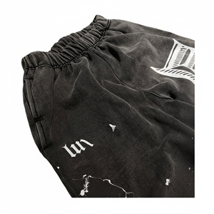 Street Wear Custom screen Printed <b>Oversized</b> Wide Leg Baggy Double Waist <b>Jogger</b> for men's cheap price comfortable and breathable - Product Image 2