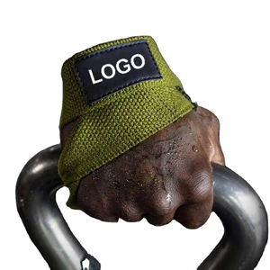 Sangles de musculation en coton réglables, respirantes, antidérapantes et légères en forme de 8 pour la musculation, le powerlifting, les soulevés de terre et la gym - Product Image 3