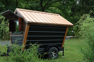 Sauna mobile Grizzly Drifter, alimenté au bois, prêt pour une utilisation hors réseau - Product Image 5