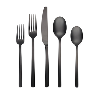 Ensemble de couverts en acier inoxydable miroir avec manche épais, de haute qualité, pour restaurants, hôtels et traiteurs à bas prix - Product Image 3