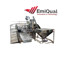 Machine à nouilles entièrement automatique EmiQual 200 avec une capacité de 10 pièces/min, une puissance de 10-50 kW, garantie d'un an