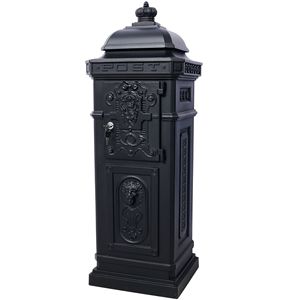 Large Capacity Residential Outdoor Safety <b>Mailbox</b> Garden Floor Rainproof Postbox for Letters for Courtyards - Product Image 5
