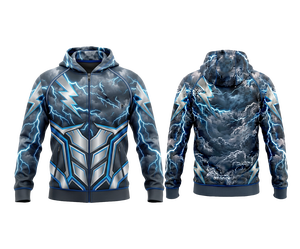 Sudadera Ligera Sublimada, Transpirable, de Poliéster, con Estampado Personalizado - Product Image 3