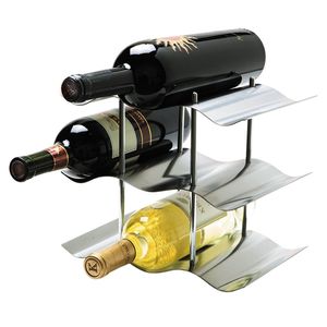 <b>Wine</b> <b>rack</b> luxury dining accessory <b>modern</b> counter top decor premium bottle stand artistic <b>wine</b> <b>rack</b> decorative metal - Product Image 3