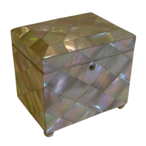 Wholesale Mother Of Pearl Jewelry <b>Box</b> Vintage Brass Inlay Round Trinket <b>Box</b> Decorative Keepsake Storage Case For Ring <b>Earring</b> - Product Image 4
