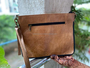 กระเป๋าถือหนังวัวพิมพ์ลายสัตว์แท้คุณภาพสูง, คุณภาพพรีเมียมกระเป๋าถือหนังวัว100% อเนกประสงค์ใส่ข้อมือได้มาก - Product Image 6