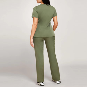 <b>Scrub</b> nurse outfit for daily hospital <b>work</b> made with lightweight sweat absorbent material - Product Image 3