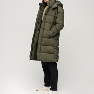 เสื้อแจ็คเก็ตพาร์กาสีแดงสำหรับผู้ชาย สวมใส่สบายในฤดูหนาว คุณภาพสูง กันน้ำ กันลม ไซส์ใหญ่ แบบกลับด้านได้ อุ่นสบาย มีฮู้ด ทนทาน - Product Image 4