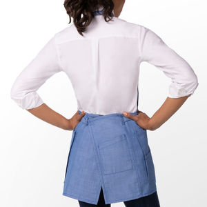 ผ้ากันเปื้อนผ้าทวิลล์แบบยูนิเซ็กซ์ ลดราคาพิเศษ คุณภาพพรีเมียม ปรับแต่งขนาดและสีได้ ผลิตจากโพลีเอสเตอร์ผสมคอตตอน รับสกรีนโลโก้ เหมาะสำหรับร้านอาหาร บาร์ และชุดยูนิฟอร์ม - Product Image 6