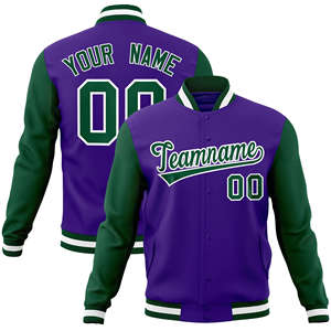 Custom <b>Baseball</b> <b>Jacket</b> With Custom logo <b>Man</b> Cropped Wool Wholesale Blank Custom Printing logo <b>Baseball</b> <b>Jacket</b> Varsity <b>Jacket</b> - Product Image 2