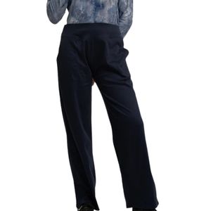 <b>Women's</b> Navy Blue Wide <b>Leg</b> Sweatpants High Waist Drawstring Casual Loose Fit <b>Straight</b> <b>Leg</b> Lounge Pants Comfortable Everyday - Product Image 1