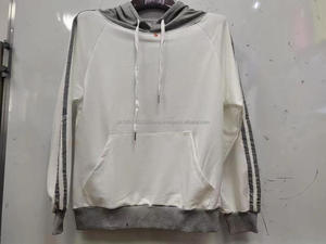 เสื้อฮู้ดขนแกะคอตตอนคอมบ์ของผู้ชายทันสมัยเสื้อกันหนาวปักแท็กส่วนตัว - Product Image 3