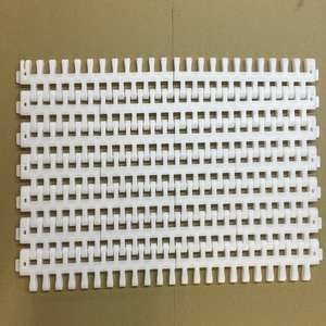 สายพานลำเลียงแบบโค้งกว้าง MODU MT2 CP 5 ทำจากโพลีออกซีเมทิลีน (POM) ทนทานต่อสารเคมี สายพานลำเลียงใหม่สำหรับโรงงานผลิต - Product Image 3