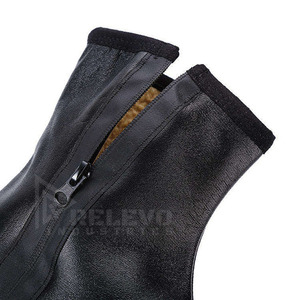 Custom Smooth Leather Style <b>Socks</b> <b>Soft</b> Inner Breathable Stretch Comfortable Casual <b>Socks</b> for Men Women Everyday Wear - Product Image 5