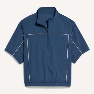 Conjunto Deportivo Ligero Personalizado para Hombre, Chaqueta Cortavientos, Sudadera con Capucha de Nailon y Pantalones Cortos, Traje Deportivo Resistente al Viento - Product Image 4