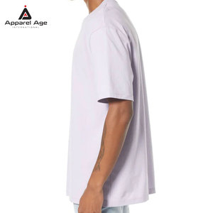 เสื้อยืดผู้ชายลำลองพิมพ์ลาย ไซส์ใหญ่ ราคาถูก สีพื้น ผ้าฝ้าย 100% ใส่สบาย ไซส์พลัส ทรงหลวม - Product Image 6