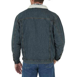 Chaqueta Vaquera Estilo Retro para Niños, Elástica, Transpirable, Resistente a la Suciedad, Chaquetas Vaqueras para Mujer con Servicio OEM - Product Image 3