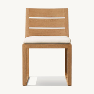 Premium Teak Wood Dining <b>Chair</b> Handmade Solid Wood <b>Restaurant</b> <b>Chair</b> Modern Natural Design Furniture Manufacturer Indonesia - Product Image 2