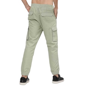 Pantalon cargo slim fit pour homme, style streetwear hip hop, fabrication directe d'usine, vente en gros OEM - Product Image 5