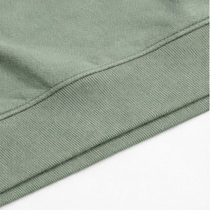 Sweat-shirt de haute qualité en gros, logo brodé personnalisé, manches raglan, pull à col rond, t-shirt pour homme - Product Image 5