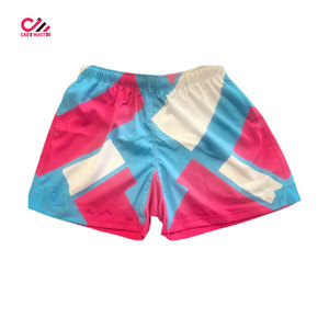 Pantalones Cortos Deportivos Estampados para Hombre CARE MASTER, de Secado Rápido, Cintura Elástica, Casuales, con Estampado por Sublimación, 100% Poliéster - Product Image 5